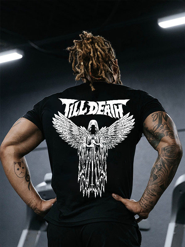 Till Death Printed Men's T-shirt