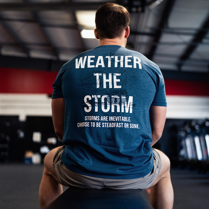 Weather The Storm Print Men's T-shirt