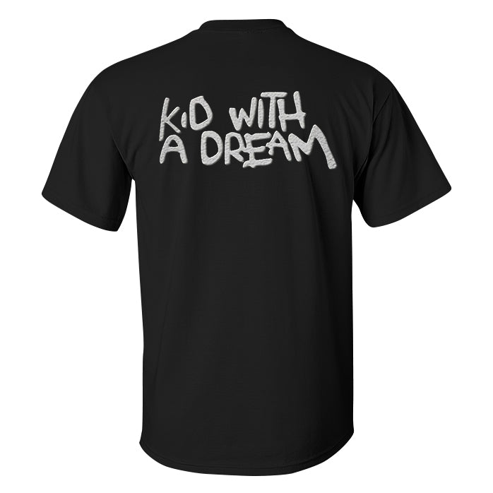 Kid With A Dream Print Men's T-shirt