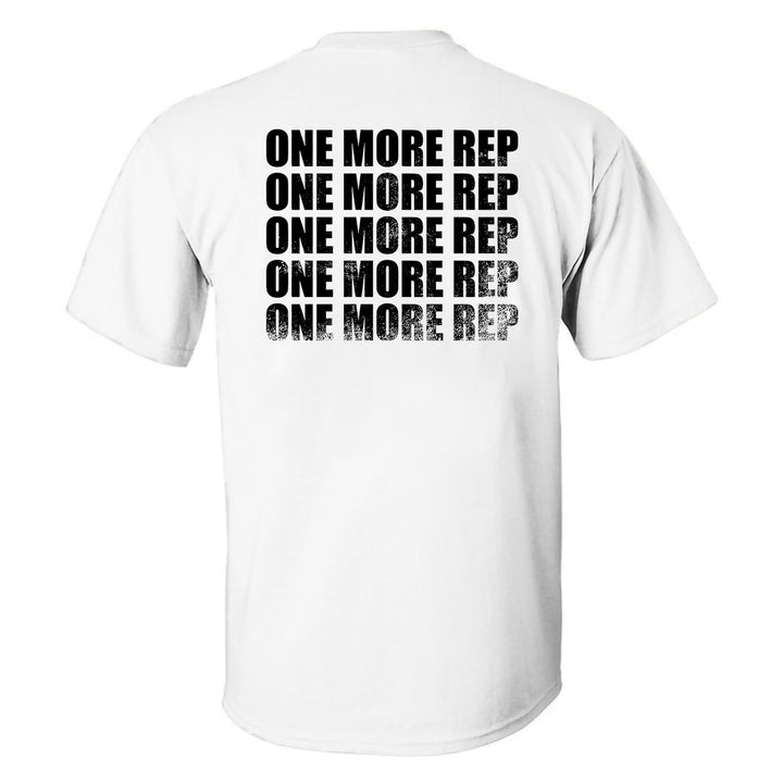 One More Rep Printed Men's T-shirt