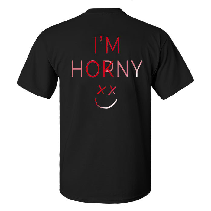 I'm Horny Printed Men's T-shirt