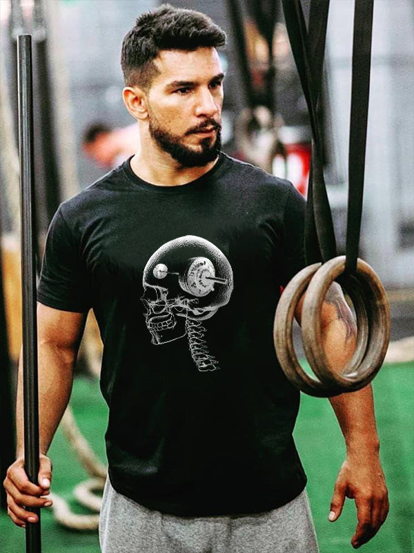 Overthinking Gym Printed Men's T-shirt