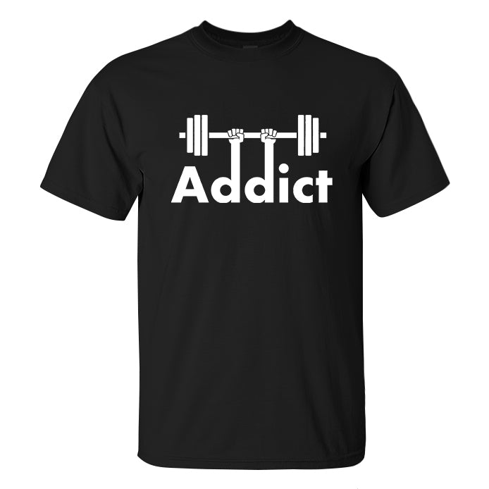 Addict Printed Men's T-shirt