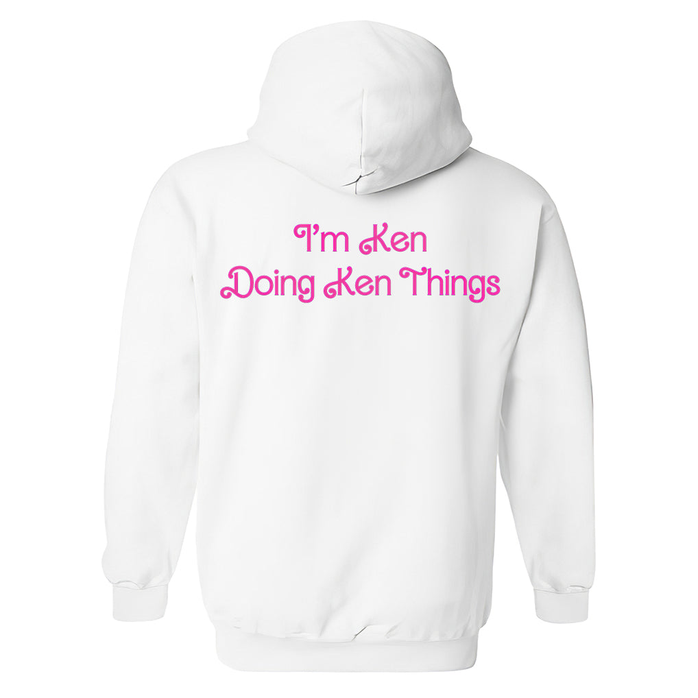 I'm Ken Doing Ken Things Printed Men's Hoodie