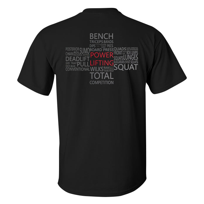 Bench Triceps Bands Printed Men's T-shirt