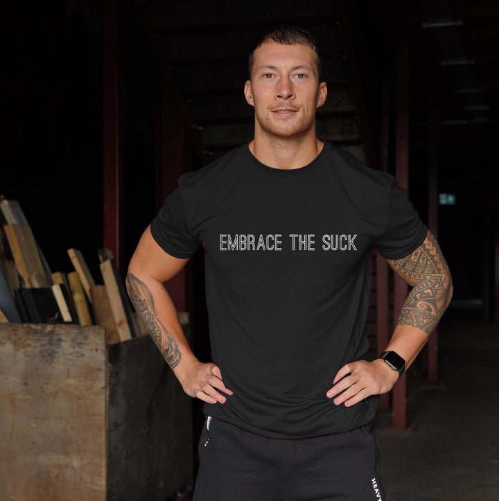 Embrace The Suck Printed Men's T-shirt