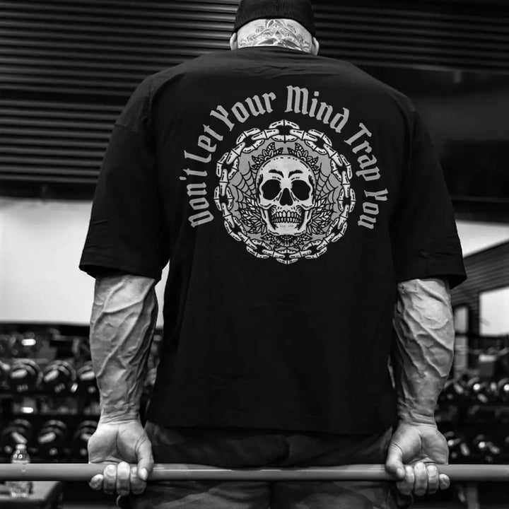 Don't let your mind trap you  Print Men's T-shirt