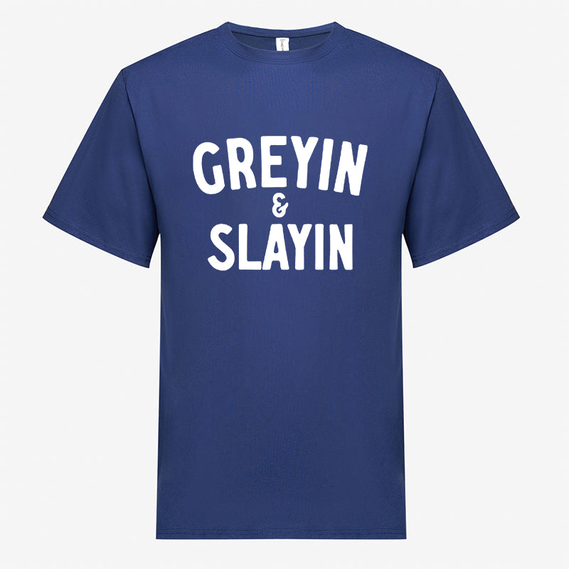 Greyin And Slayin Printed Men's T-shirts