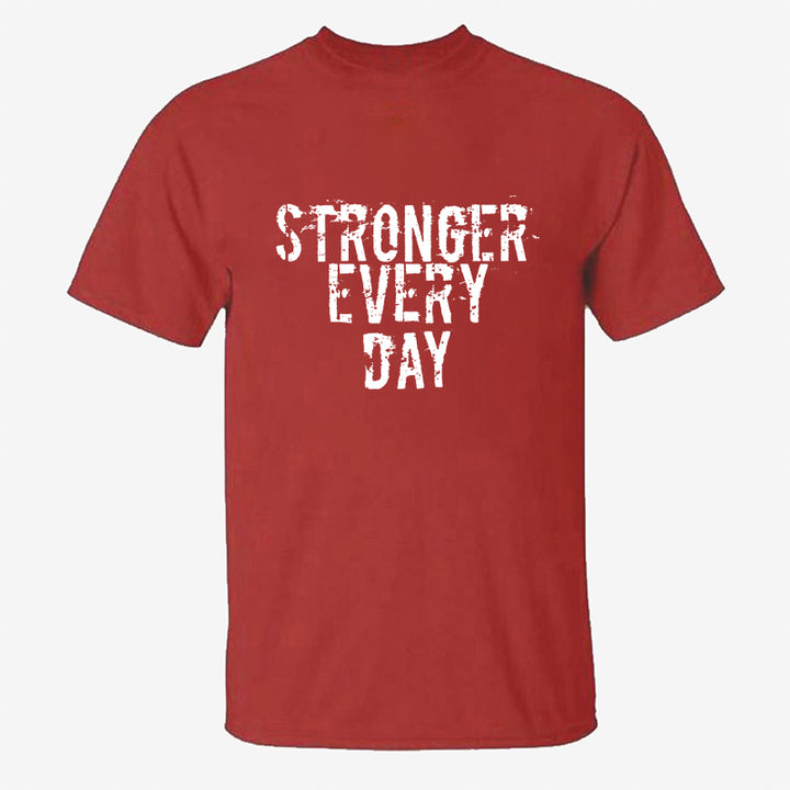 Stronger Every Day Printed Men's T-shirt