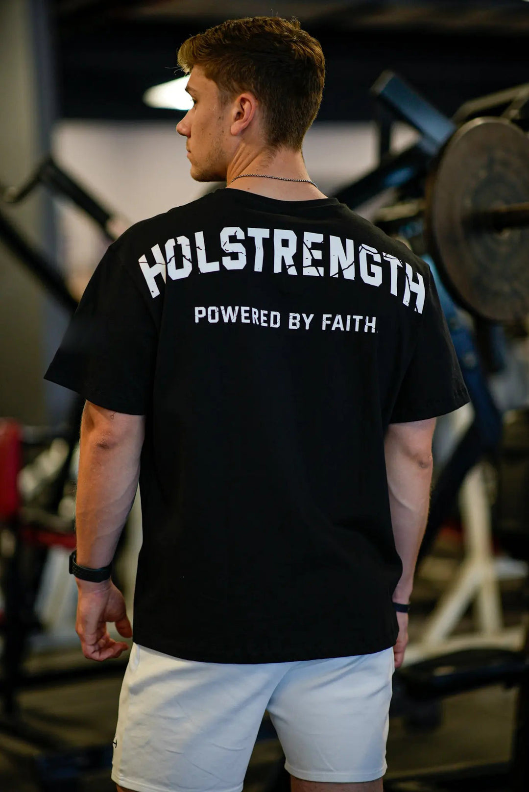 Powered By Faith Printed Men's T-shirt