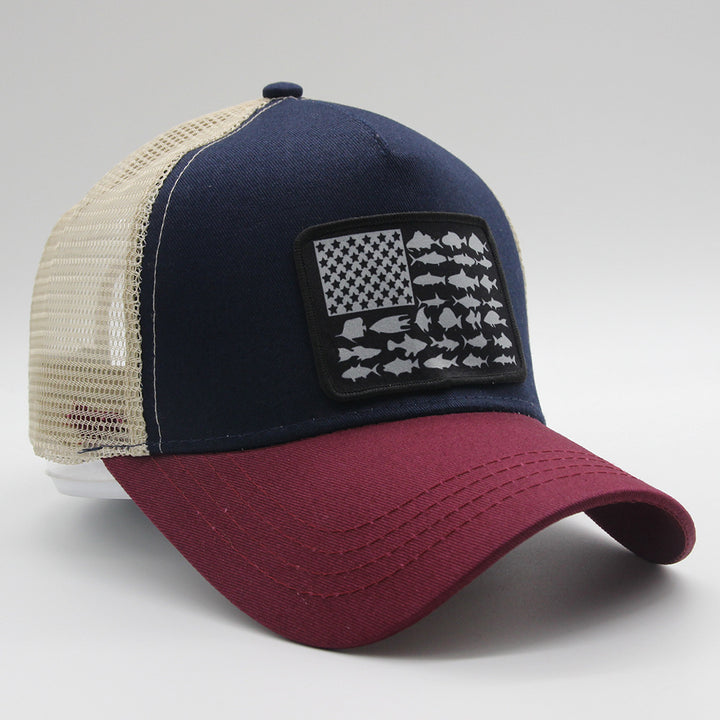 Outdoor Fish Graphic Casual Baseball Cap