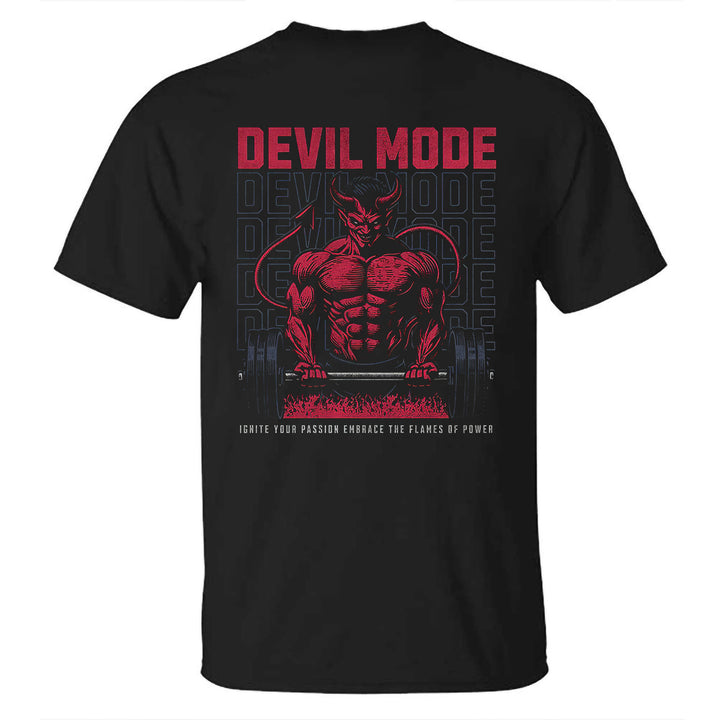 Devil Mode Printed Men's T-shirt