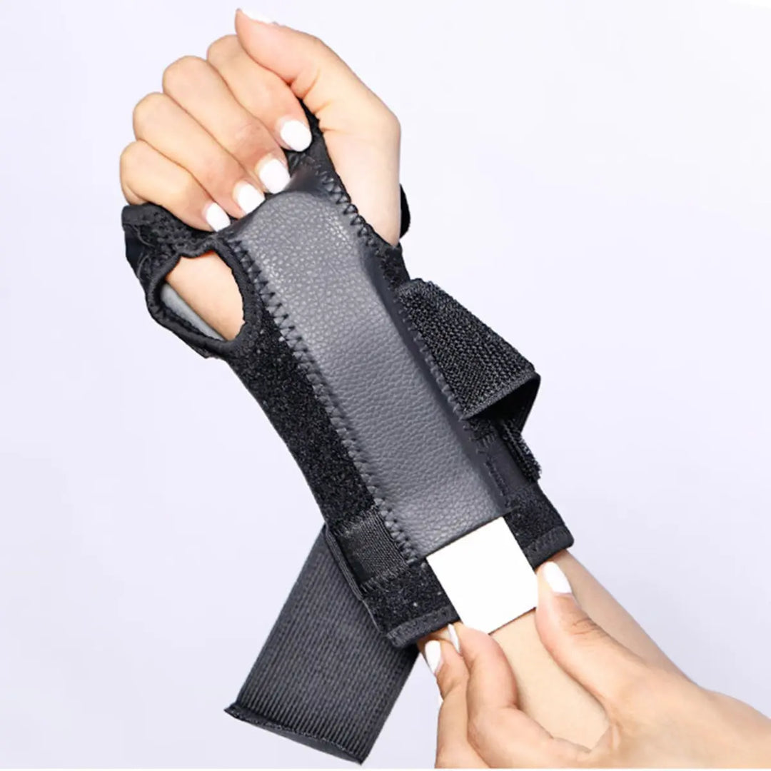 Steel Plate Support Palm Wrap Wrist Brace Guard