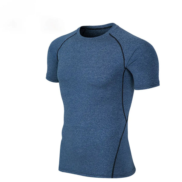 Fitness Men's Sports Short Sleeve Running Quick Dry T-Shirt