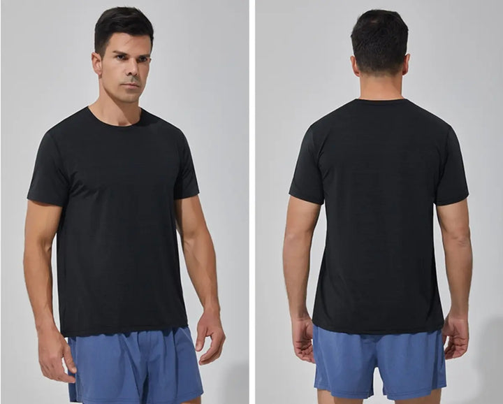 Athletic Fitness Breathable Quick Dry Men's T-shirt