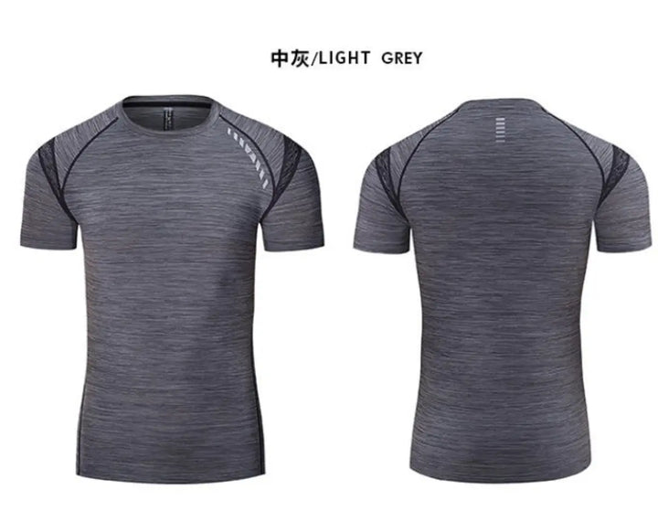 Quick-drying, Moisture-wicking Men's Fitness T-shirt