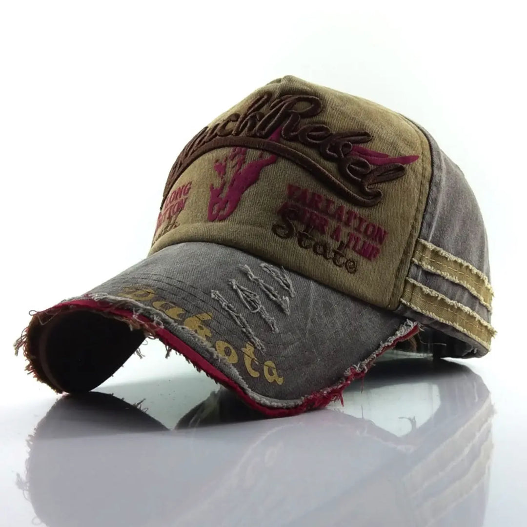 Outdoor Washed Denim Baseball Cap