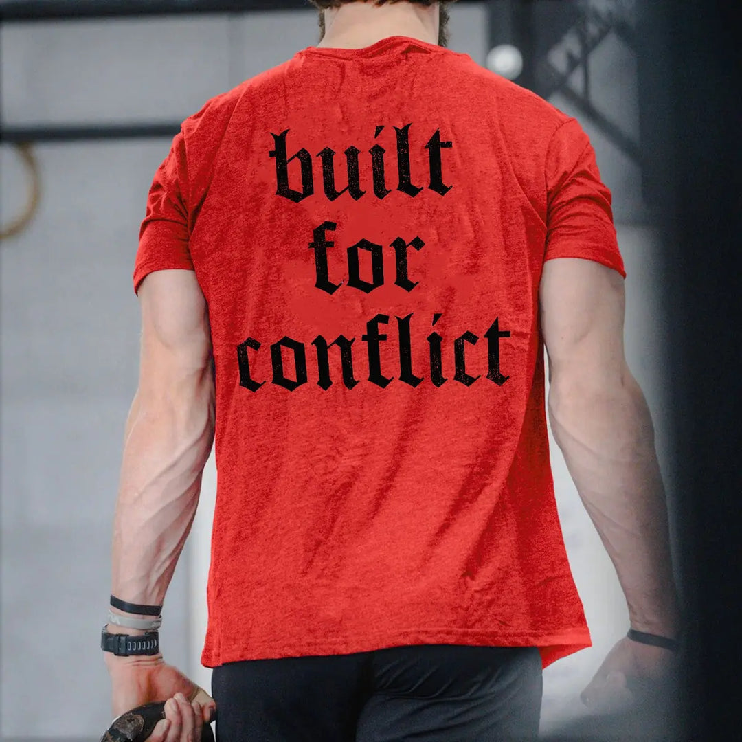 Built for conflict    Print Men's T-shirt