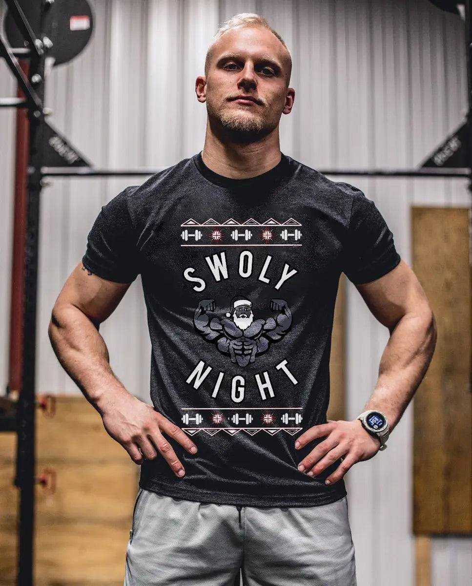 Swoly Night Printed Men's T-shirt