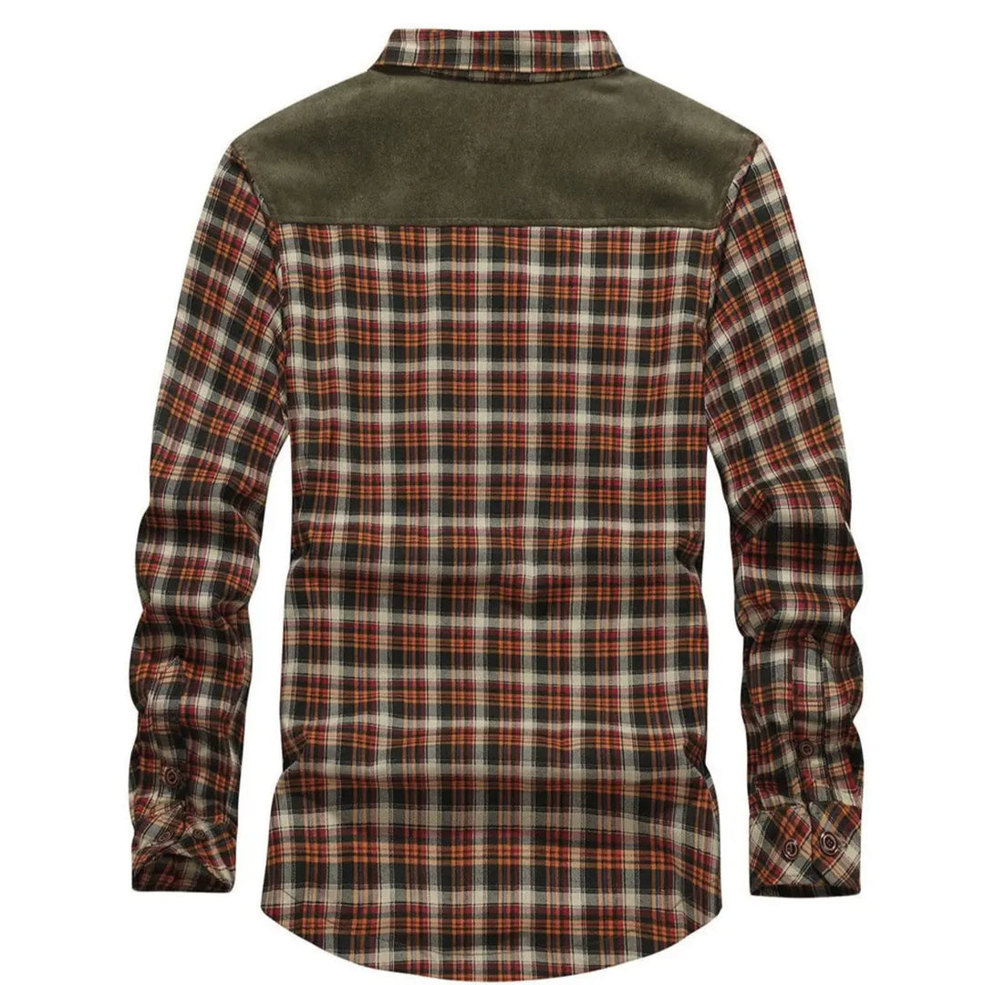 Men's Fleece Plaid Baldy Jacket