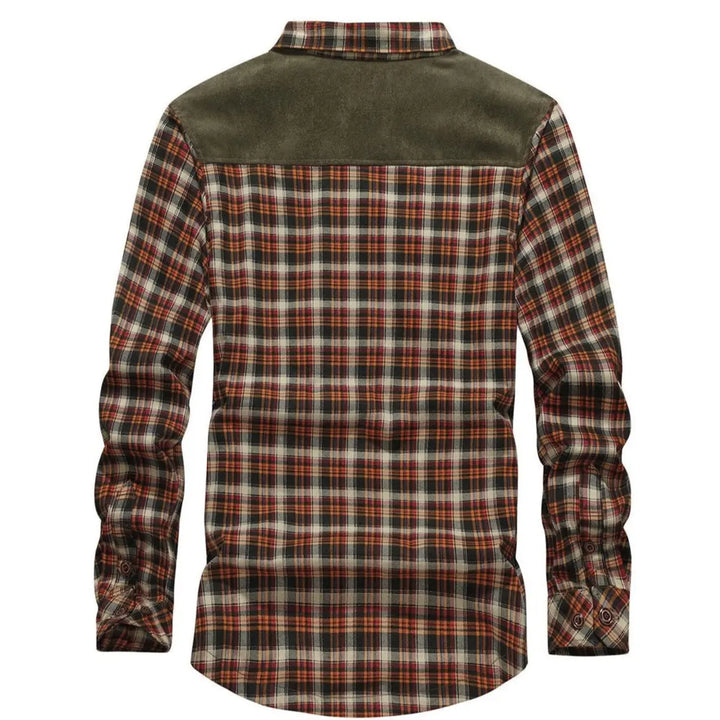 Men's Fleece Plaid Baldy Jacket