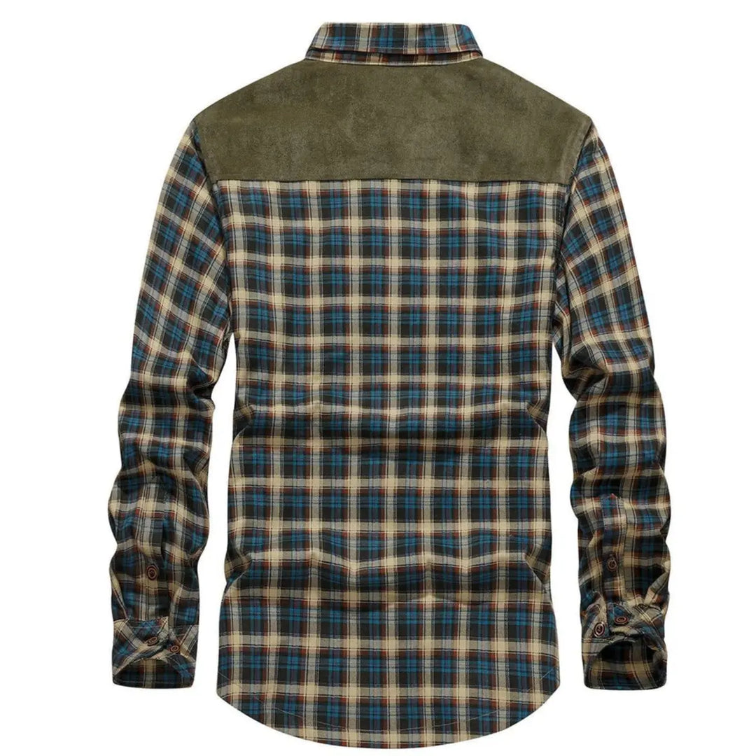 Men's Fleece Plaid Baldy Jacket