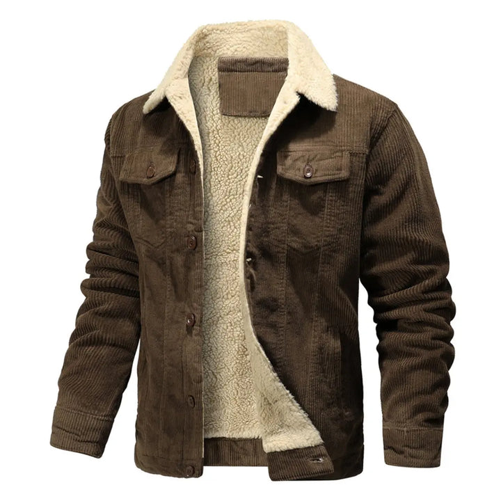 Men's Corduroy Casual Cheviot Jacket