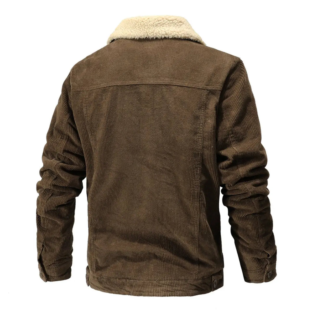 Men's Corduroy Casual Cheviot Jacket