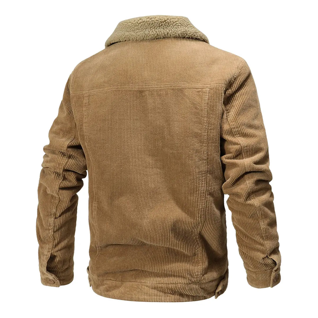 Men's Corduroy Casual Cheviot Jacket