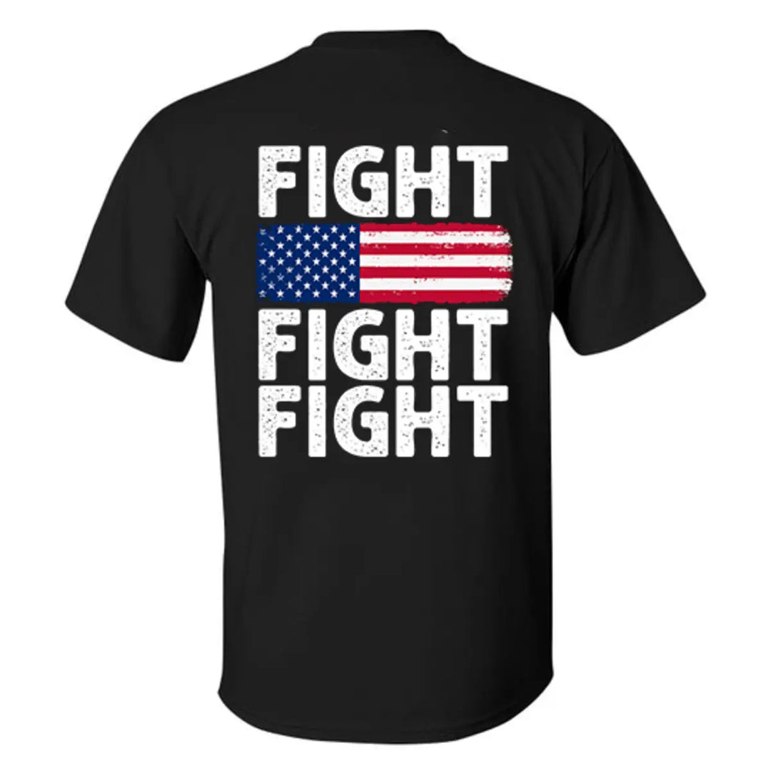 FIGHT FITGHT FIGHT Printed Men's T-shirt