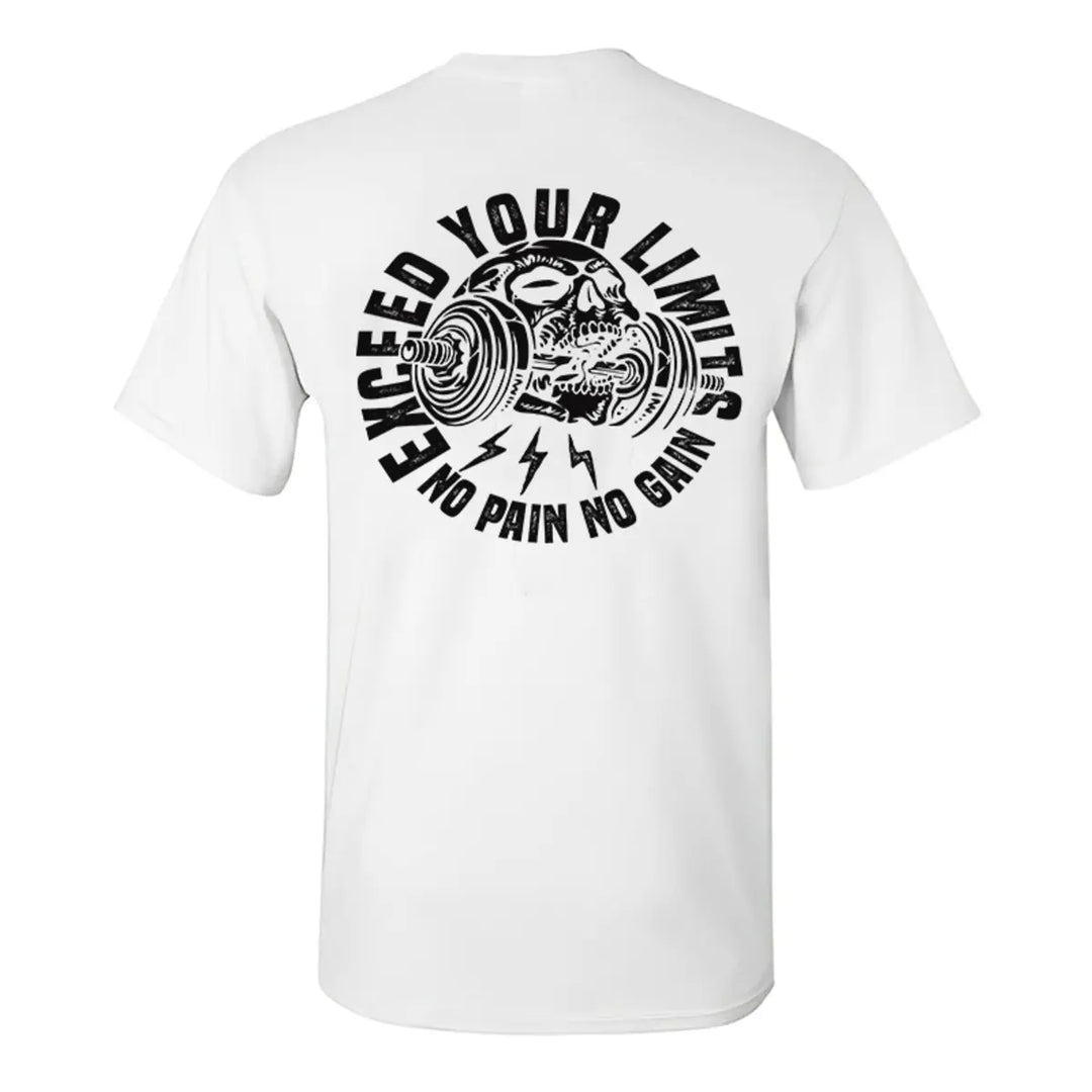 Exceed your limits  Print Men's T-shirt Image - 2