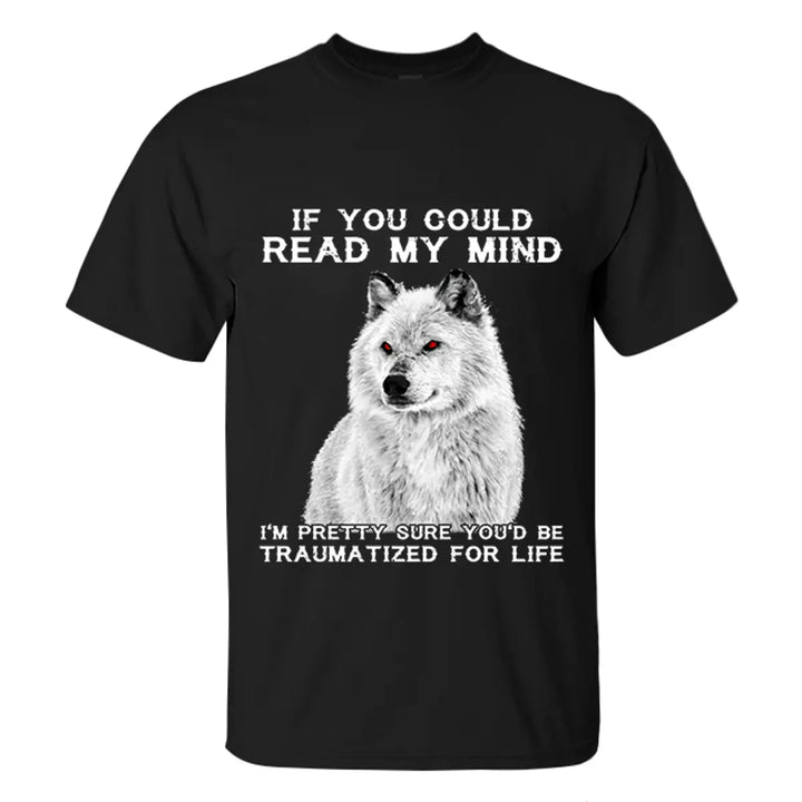 Viking If You Could Read My Mind Printed Men's T-shirt