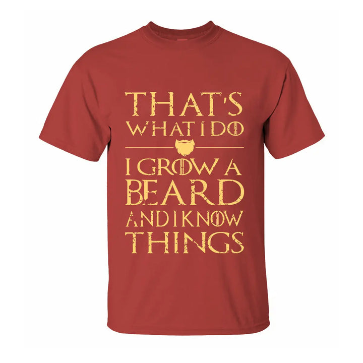 Viking That's What I Do Printed Men's T-shirt Image - 5