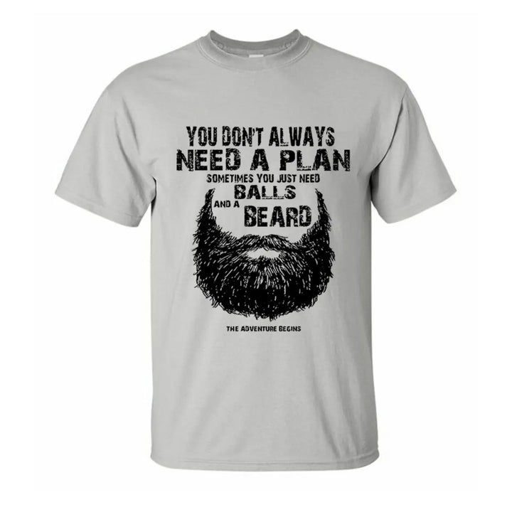 Viking You Don't Always Printed Men's T-shirt Image - 8