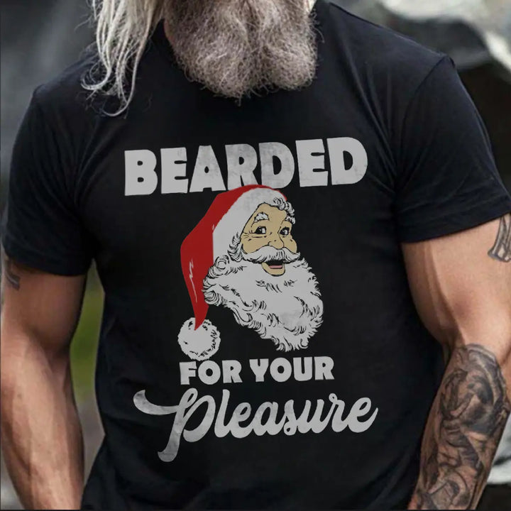 Viking Bearded For Your Pleasure Printed Men's T-shirt Image - 1