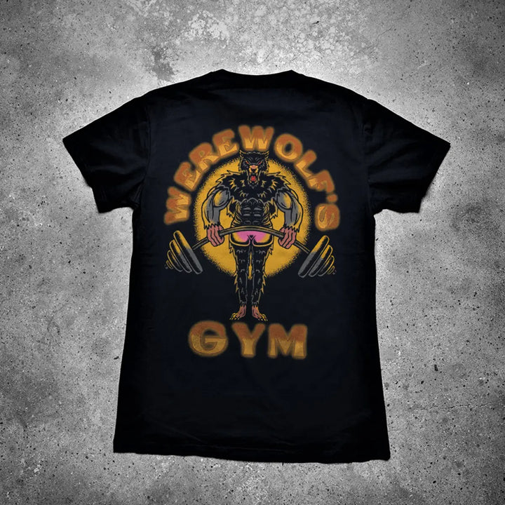 Werewolf's Gym Printed Men's T-shirt