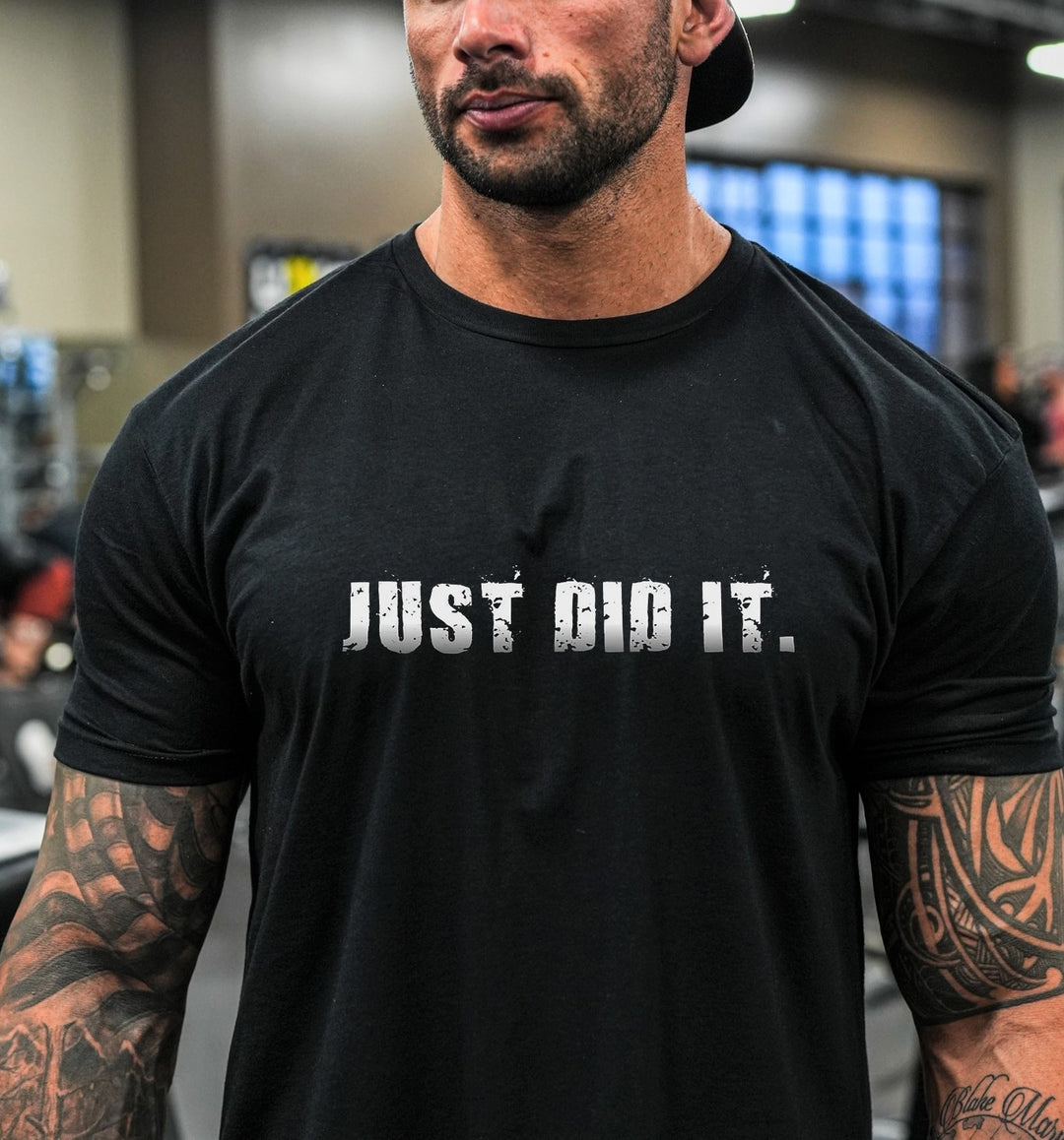 Just Did It Printed Men's T-shirt