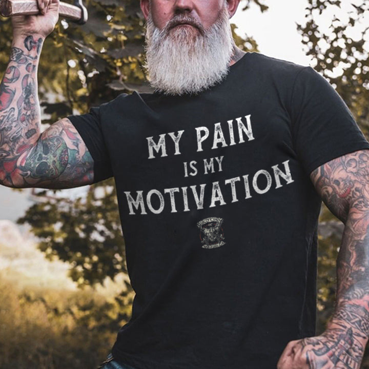 Viking My Pain Is My Motivation Men's T-shirt