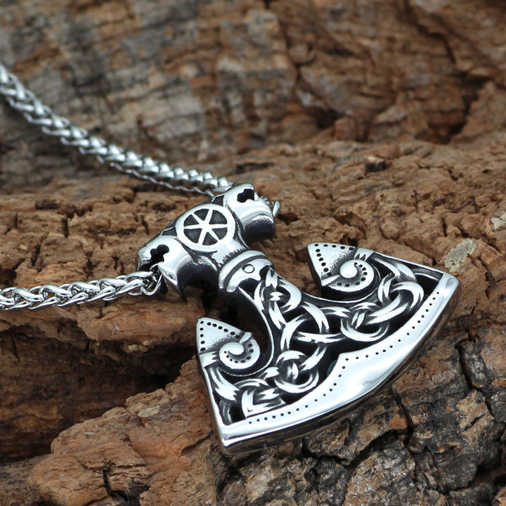 Viking Vintage Odin's Hammer Casual Necklace