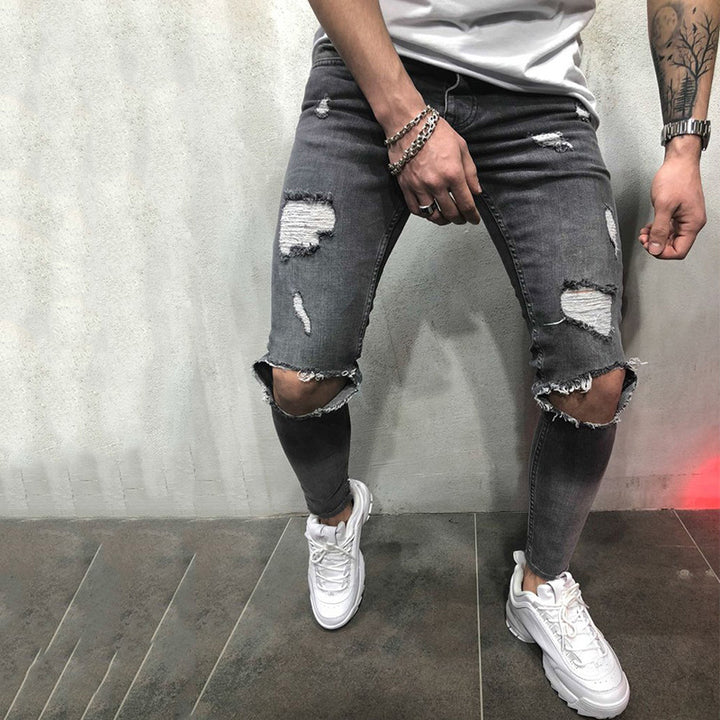 Men's Casual Ripped Fashion Jeans