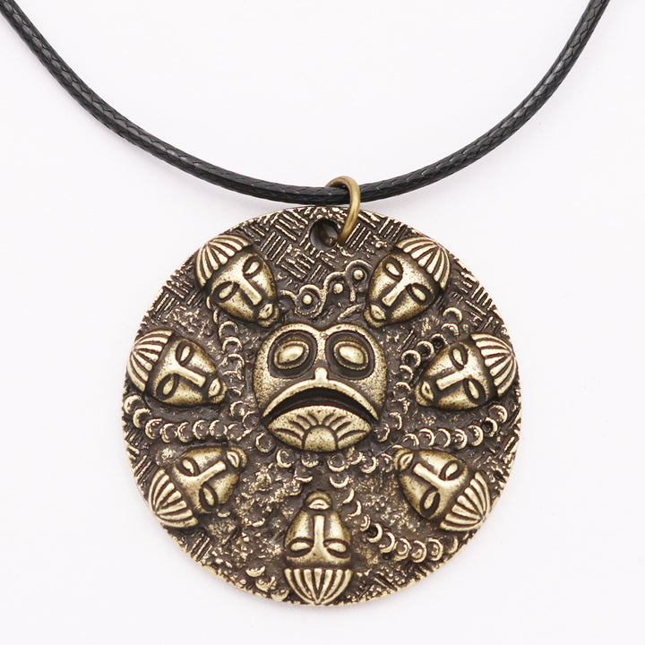 Viking Ogma Medallion Men's Casual Necklace