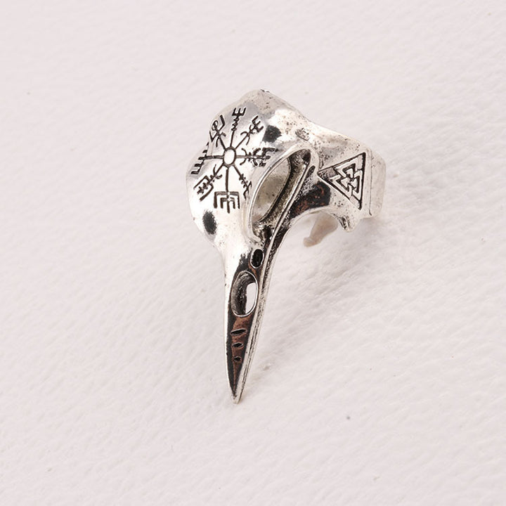 Viking Harpoon Bird Alloy Opening Ring