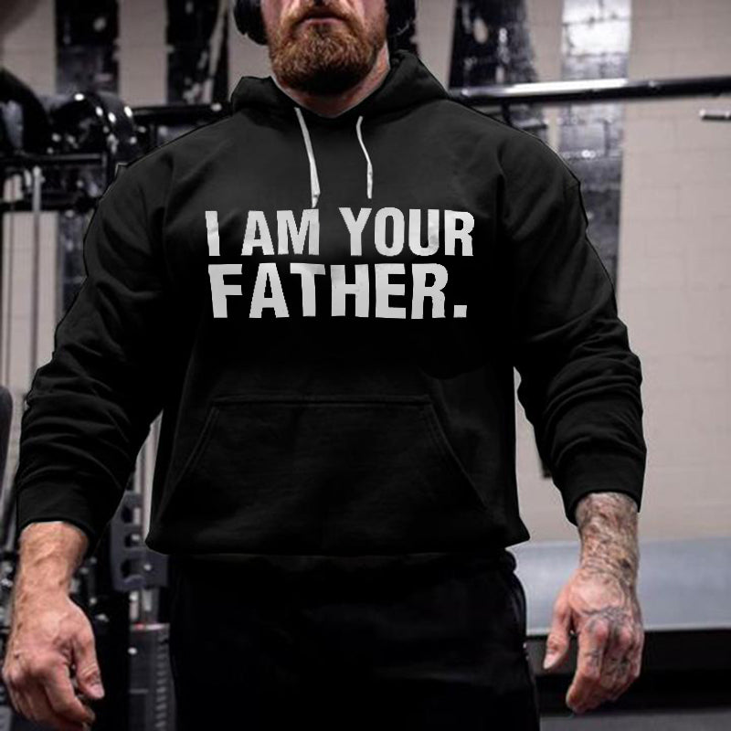I Am Your Father Printed Classic All-match Hoodie