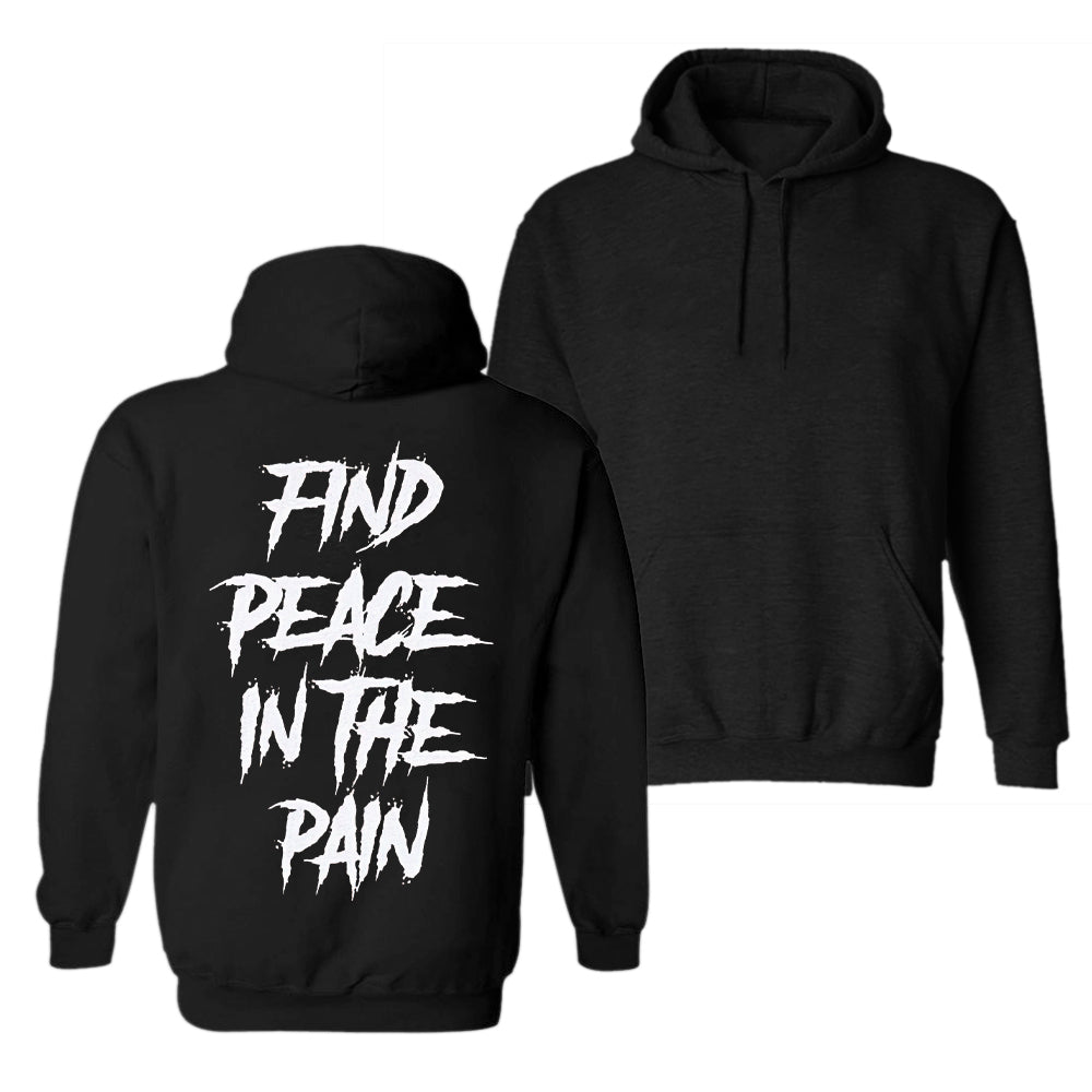 Find Peace In The Rain Men's Hoodie