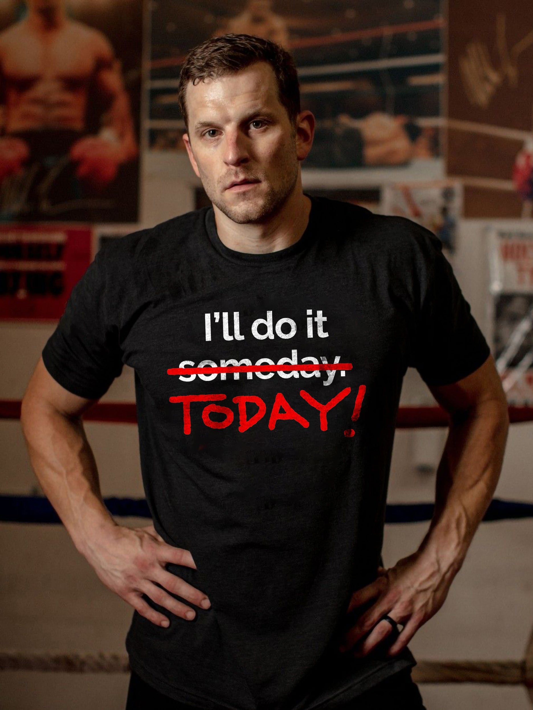 I’ll Do It Today Printed T-shirt