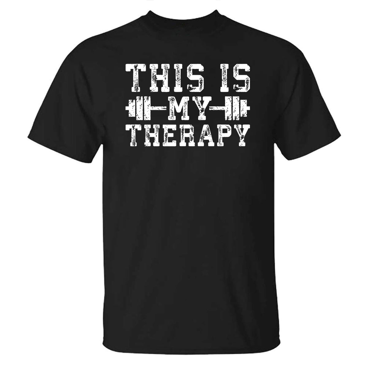 This Is My Therapy Printed T-shirt