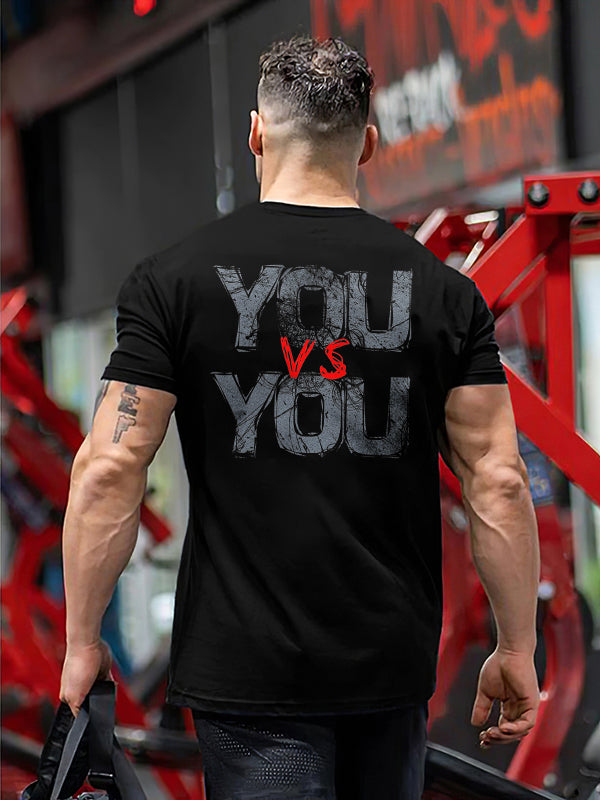 You Vs You Printed T-shirt