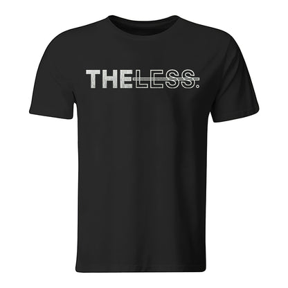 The Less Letter Print Men's  T-Shirt