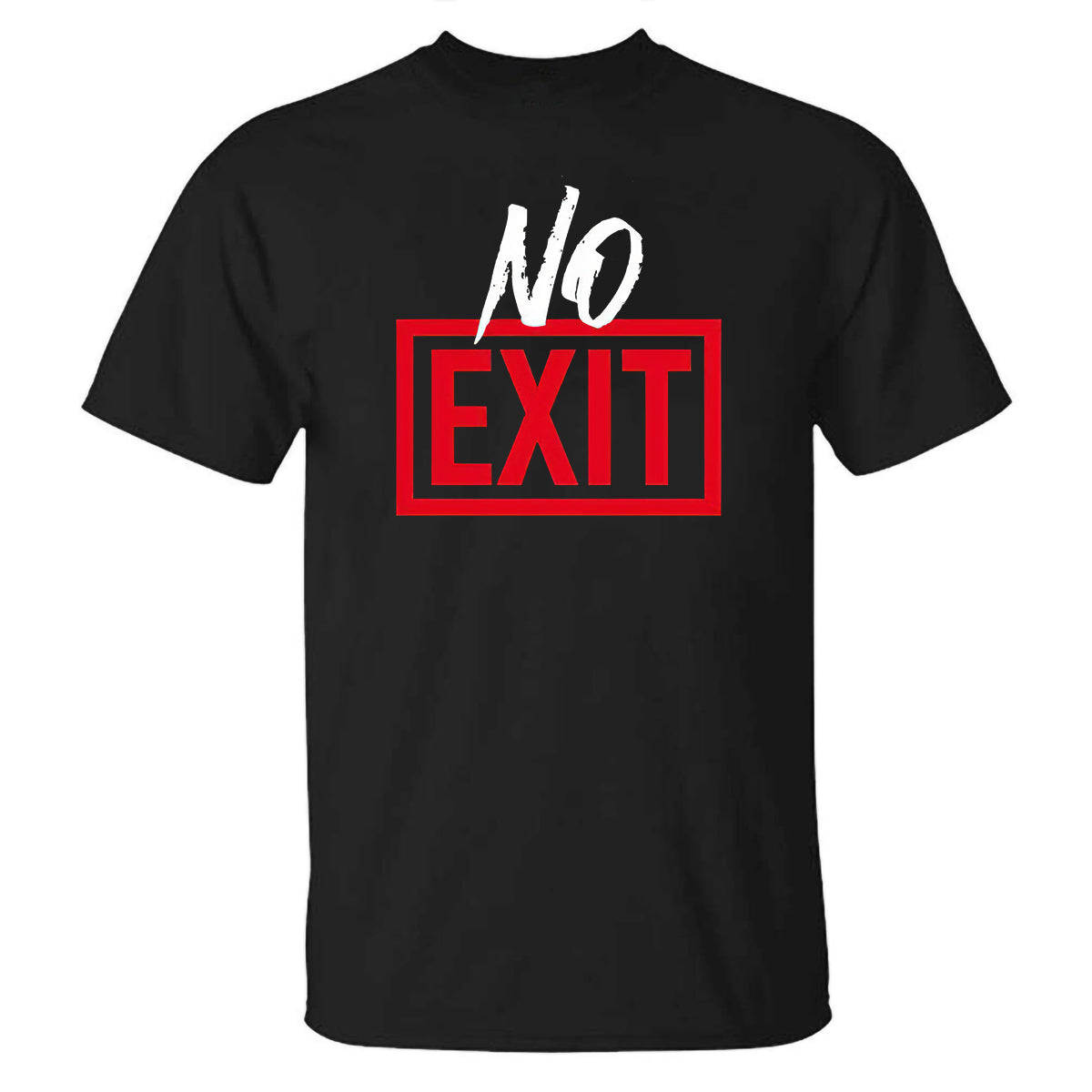 No Exit Printed Casual T-shirt