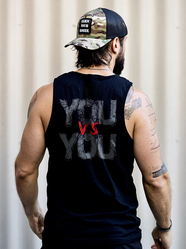 You Vs You Printed Vest